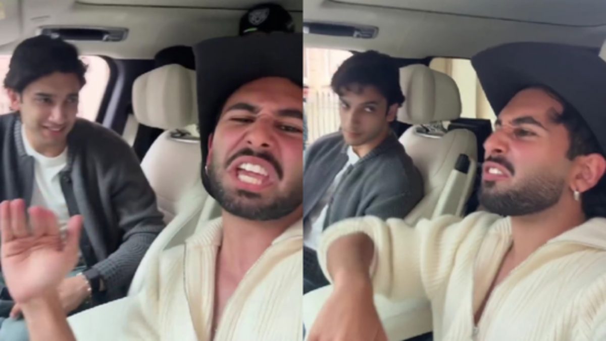 Orry and Vedang Raina's Funny Car Ride Video Goes Viral