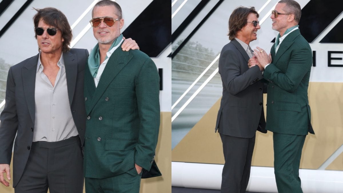 Brad Pitt, Tom Cruise Reunite Publicly After 24 Years At F1 Premiere, Fans Go Wild Online