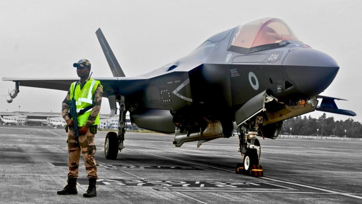 UK's F-35 Jet Stuck At Kerala Airport, No Takeoff Date Due To ‘Engineering Issues’