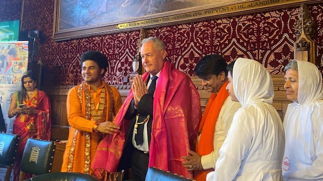 The event, held just ahead of  Yoga Day on June 21, saw the participation of several Members of Parliament and staff.
