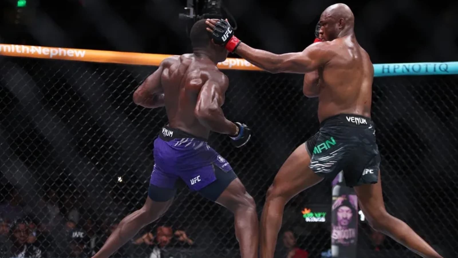 Usman Dominates Buckley with Wrestling Prowess at UFC Fight Night