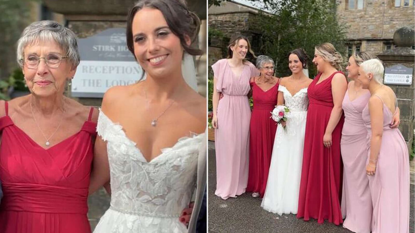 Bride Has Grandmother As Bridesmaid, Touching Hearts Online