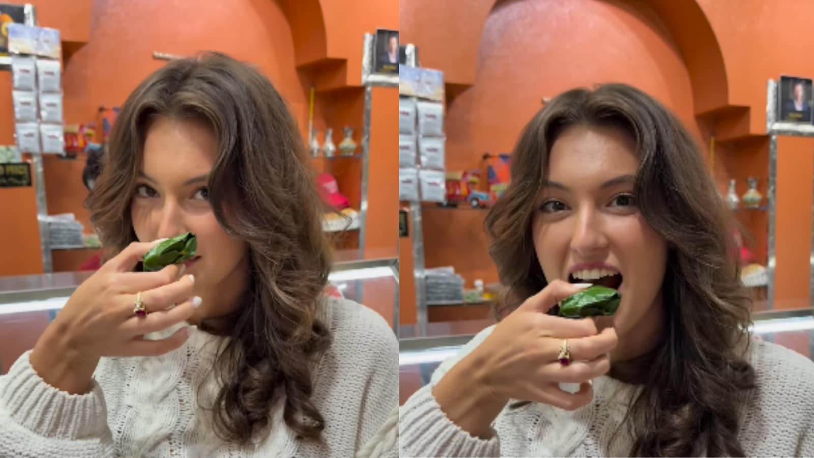 Model Tries Paan, Gets Advice on Proper Consumption