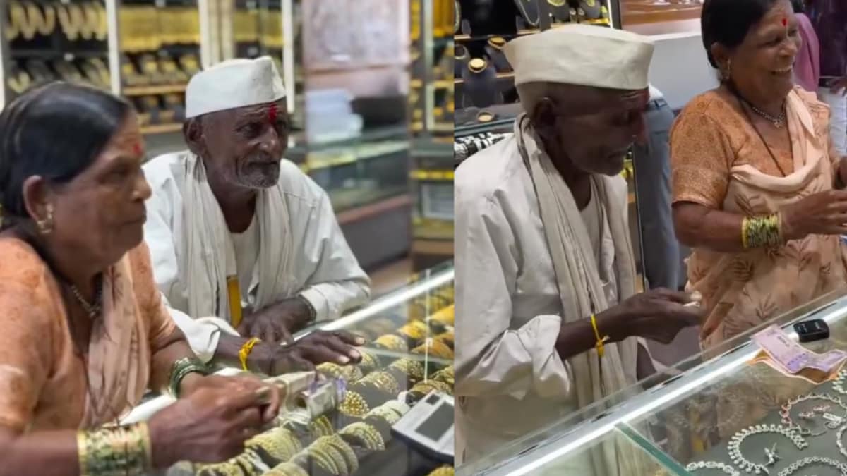 Watch: Jeweller Refuses Money From 93-year-old Man Buying Wife A Mangalsutra