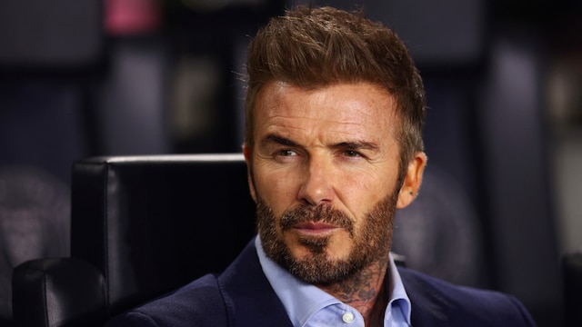 David Beckham is upset with a lot of things at Manchester United. (AFP Photo)