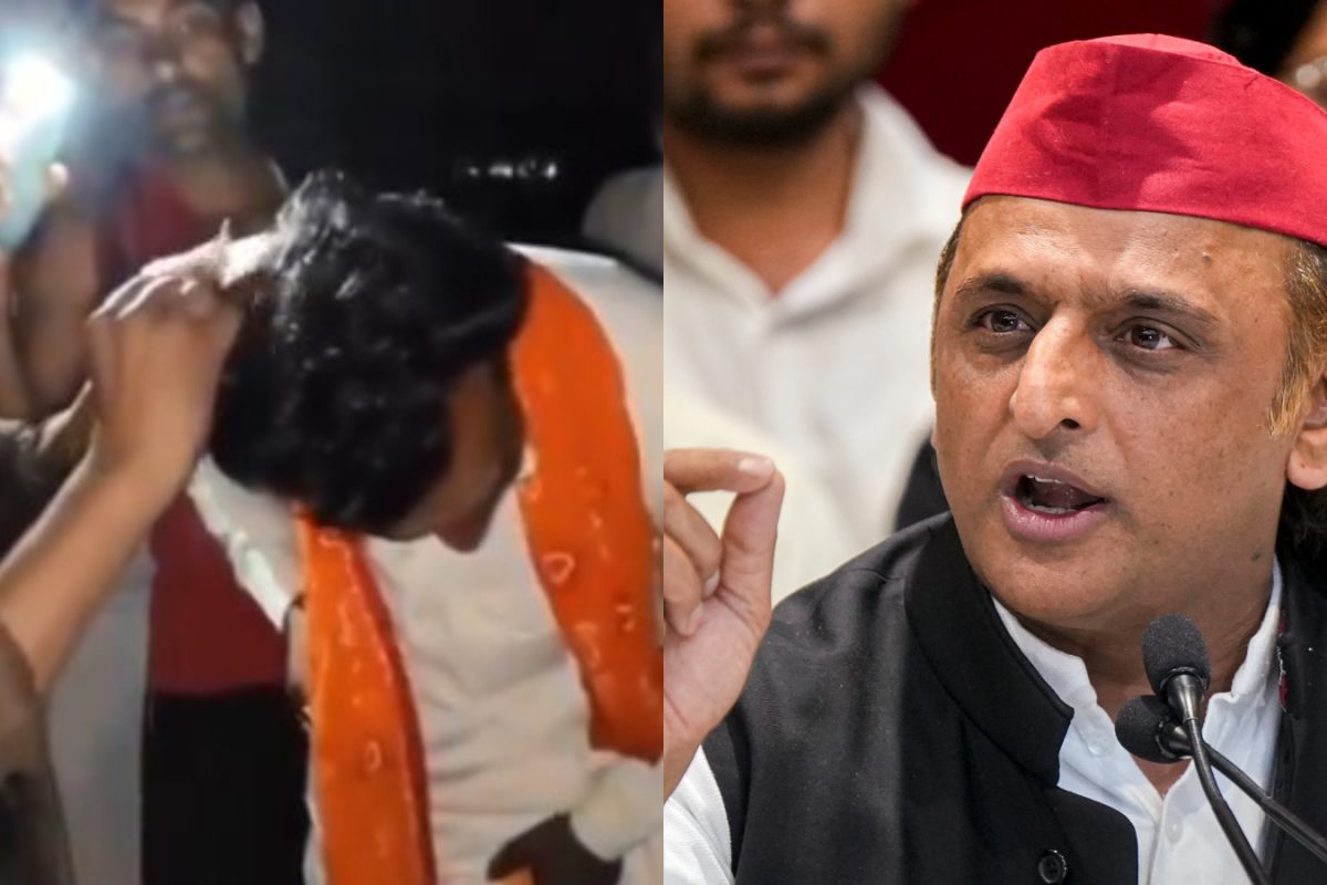 Etawah Tonsuring Row: Stone Pelting On Cops, 19 Detained; Akhilesh Blames BJP For Tensions