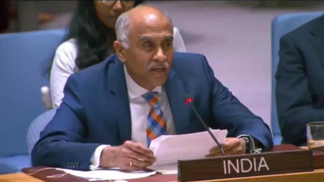 India’s Permanent Representative to the UN, Ambassador Parvathaneni Harish, called out Pakistan.