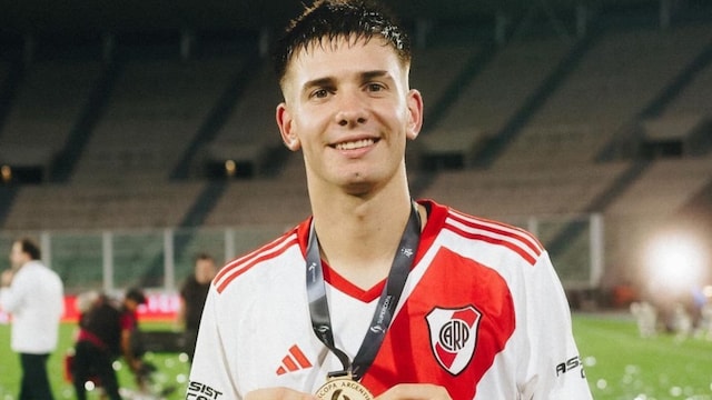 Real Madrid's newest signing, Franco Mastantuono (X)