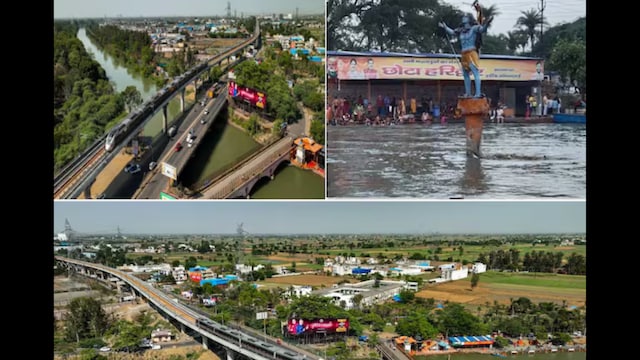 Located on the banks of the Ganga Canal, this religious spot in Muradnagar mirrors the spiritual ambiance of Haridwar. (News18 Hindi)