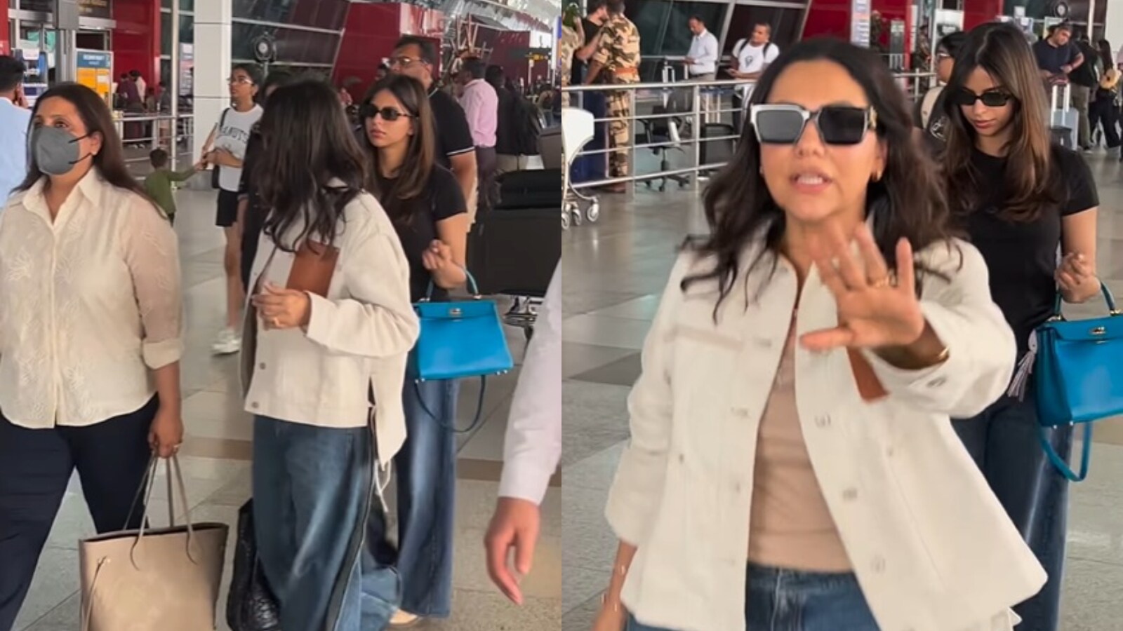 Gauri Khan Asks Paparazzi to Stop Photographing Suhana Khan