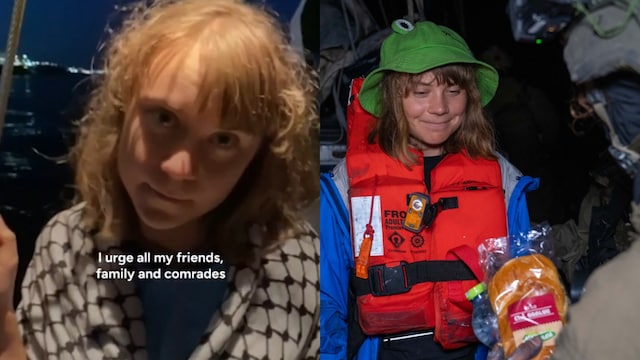  X/ @GazaFFlotilla, @IsraelMFA)