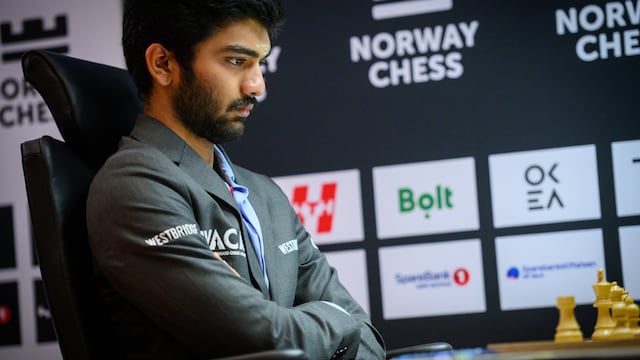 D Gukesh at Norway Chess (X)