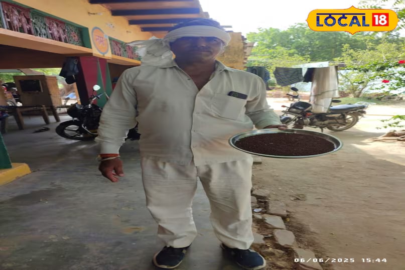 Commonly known as ‘Rakt Pushp’, the sindoor plant is seen as a high-yield crop that requires minimal investment and space, making it perfect for small-scale farmers. (News18 Hindi)Inspired by Ramdhanush’s success, many farmers in the village have now begun exploring sindoor cultivation. Ramdhanush, meanwhile, is guiding them with practical advice and encouragement, helping them turn to this promising crop. (News18 Hindi) 
