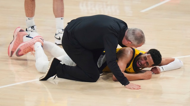 Indiana Pacers guard Tyrese Haliburton (AP)