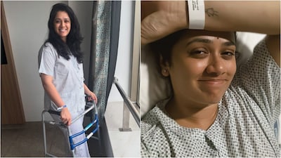 Jawan Actress Girija Oak Suffers Leg Fracture, Shares Pics From