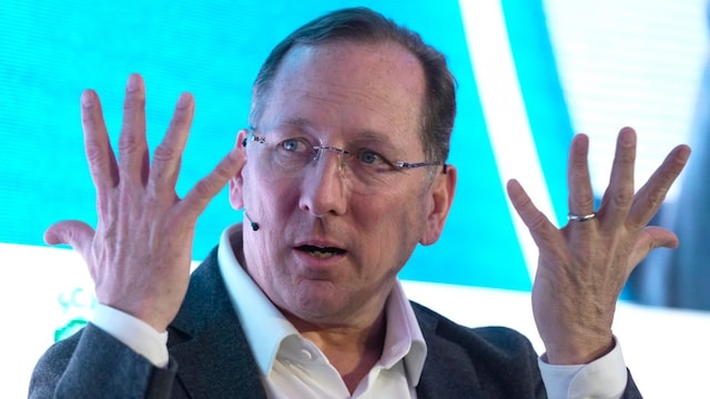 John Textor’s Eagle Football Group revealed debts totalling around 422 million pounds last year. (AP Photo)