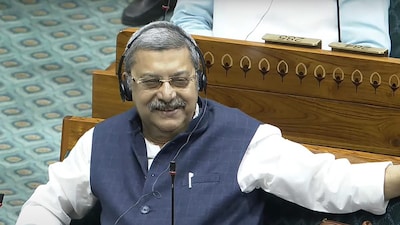 File photo of TMC MP Kalyan Banerjee in the Lok Sabha. (PTI file photo)
