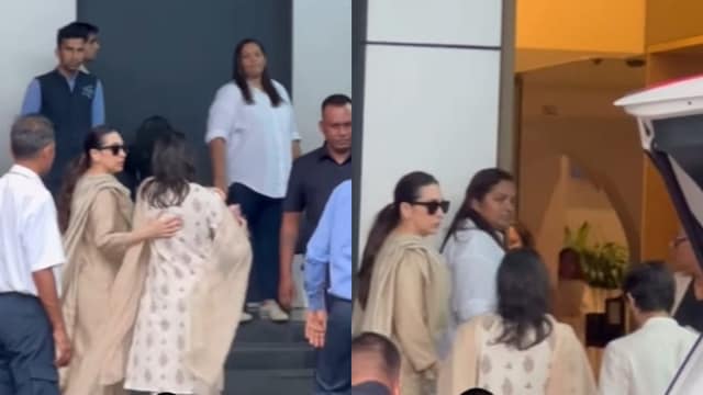 Karisma Kapoor And Kids Head To New Delhi For Ex-Husband Sunjay Kapur's  Second Prayer Meet | Bollywood News - News18