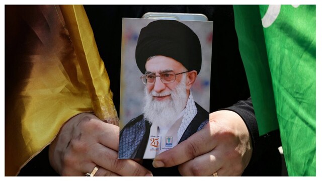The clerics in Lucknow said every free human was praying for Ayatollah Khamenei’s protection. (AFP)