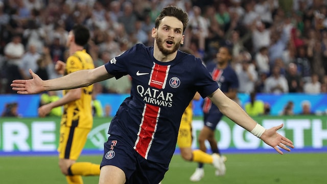 PSG's Khvicha Kvaratskhelia (AFP)