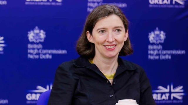 British High Commissioner to India, Lindy Cameron. (image via X/@Lindy_Cameron)