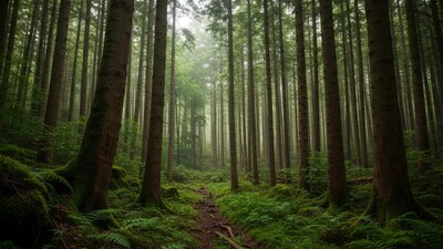 Globally, the world's forests acted as a net carbon sink, removing approximately 0.8 billion tonnes of carbon dioxide from the atmosphere annually during the same period. Representational image