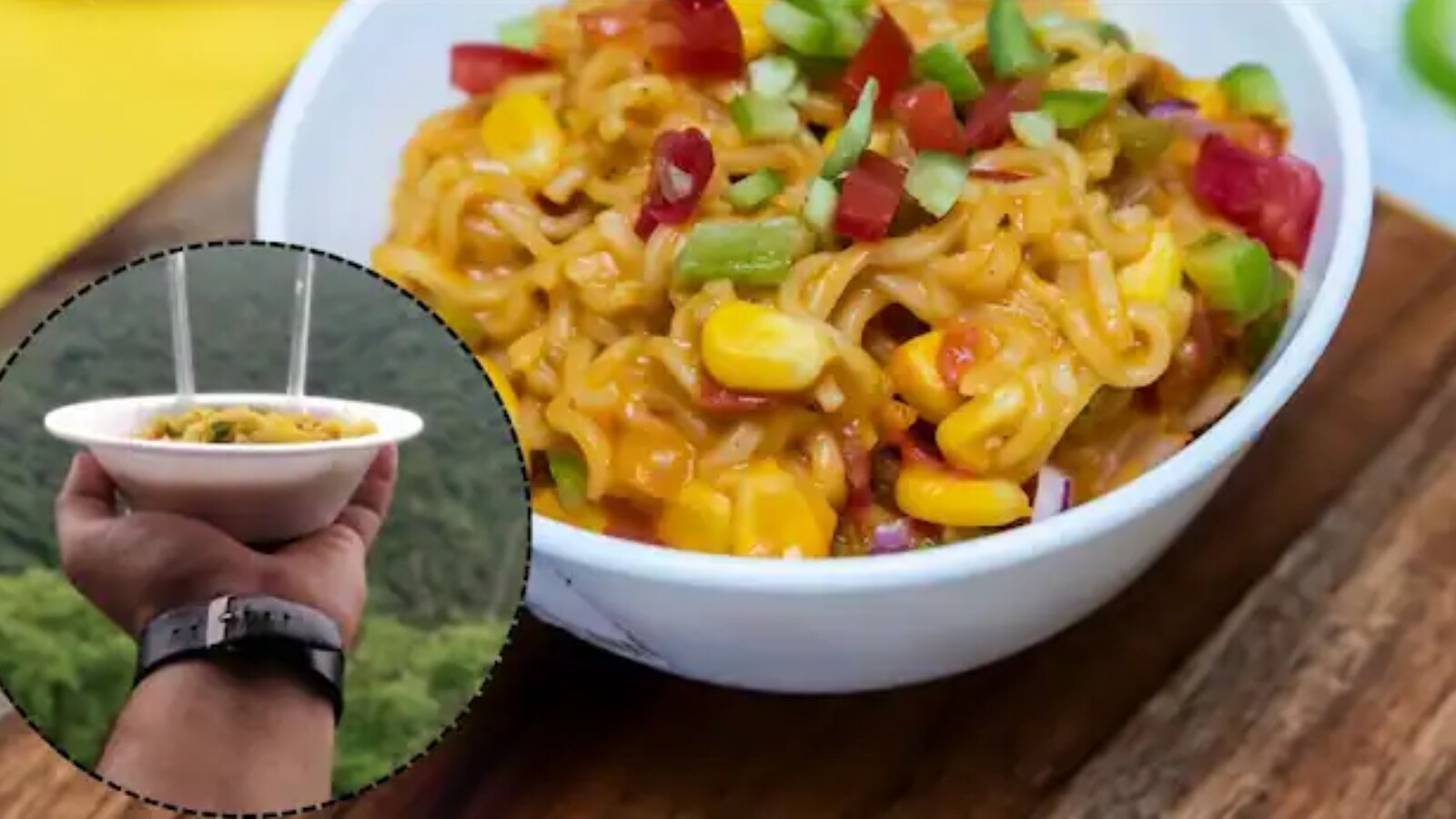 Pahadi-Style Maggi: A Spicy, Cheesy Recipe
