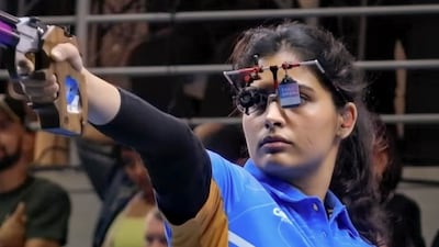 Indian shooter Manu Bhaker. (PTI)