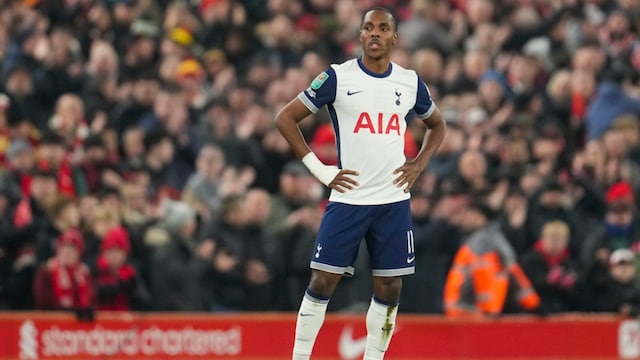 Mathys Tel at Tottenham Hotspur (AP)