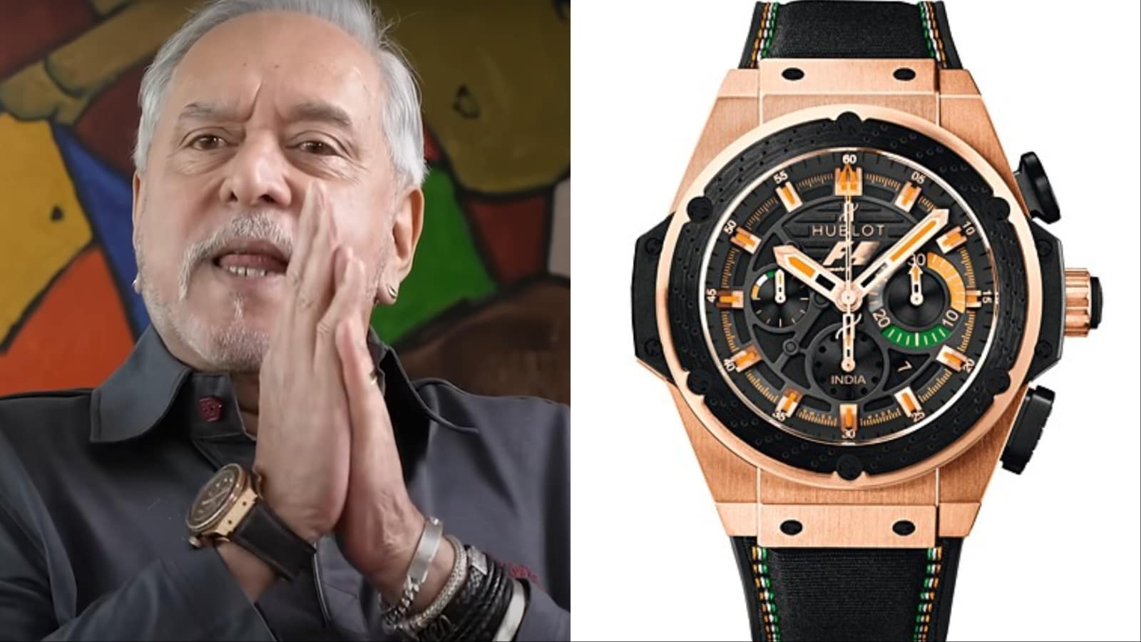 Vijay Mallya Flaunts Rs 40 Lakh Limited Edition Watch On Raj Shamani’s Podcast