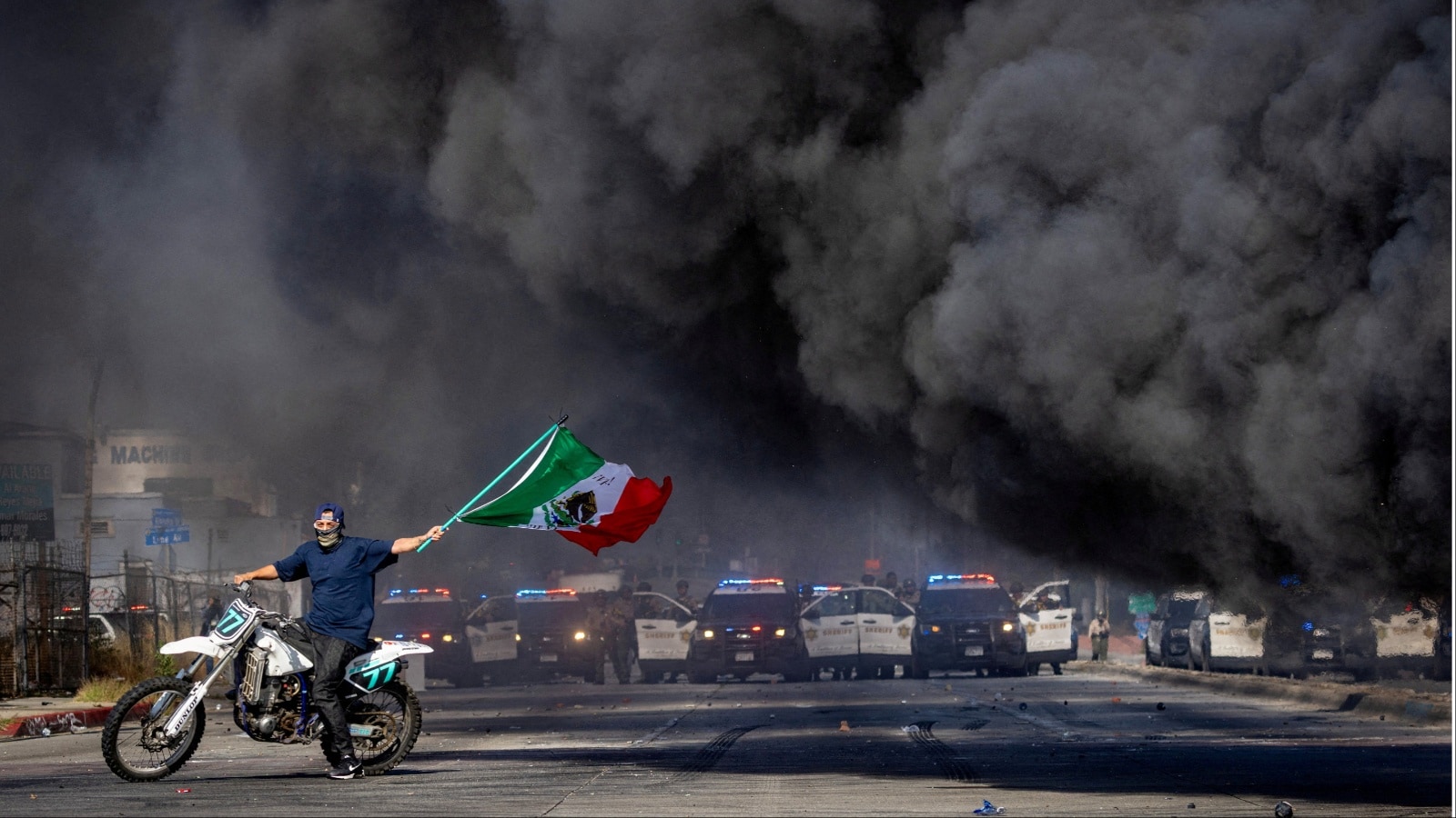 Trump Deploys National Guard in LA: Immigration Protests Turn Political 3 Los Angeles Immigration Protests Turn Violent, Vehicles Torched As Trump Deploys National Guard - News18