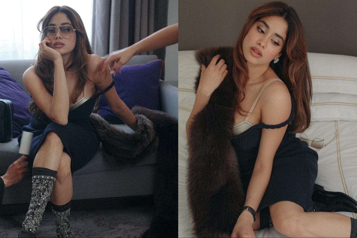 Janhvi Kapoor Masters The Innerwear As Outerwear Aesthetic In A Cheeky Look