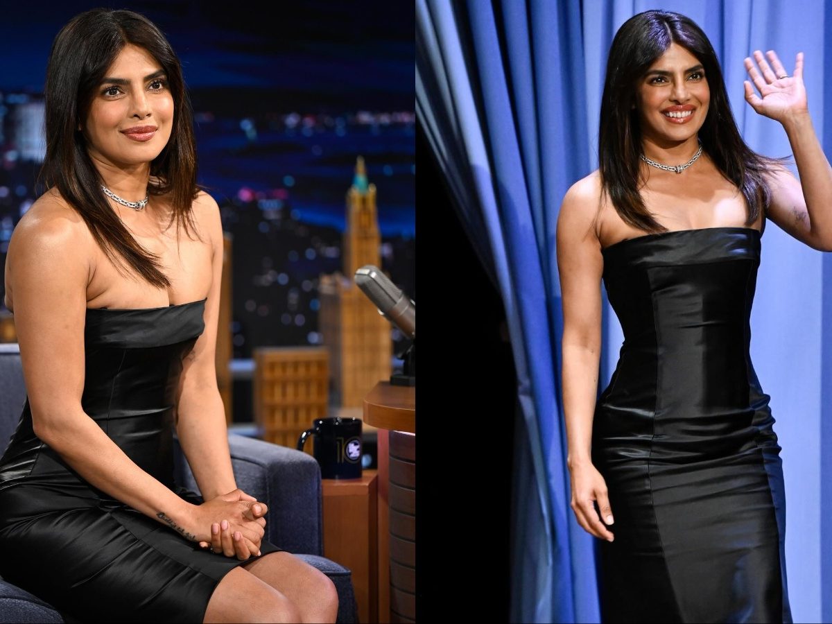 priyanka chopra bodycon dress Priyanka Chopra stuns in red hot corset gown for Citadel premiere in London with Nick Jonas