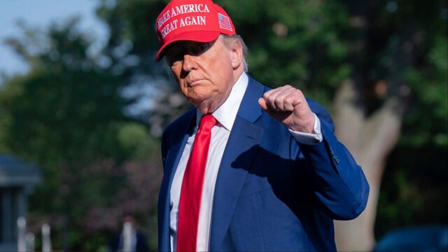 A file photo of US President Donald Trump (AP)