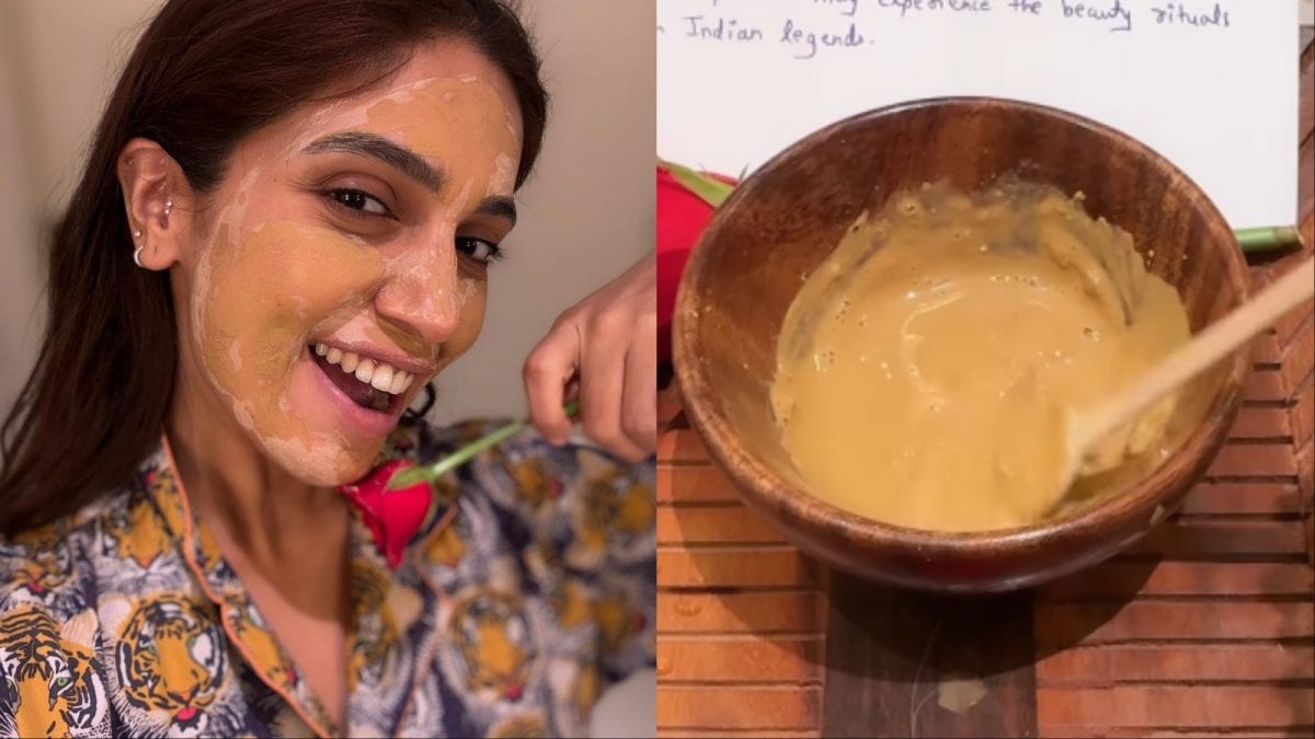 Bhumi Pednekar's Self-Care Sunday Includes This Desi Clay Mask For Glowing Skin