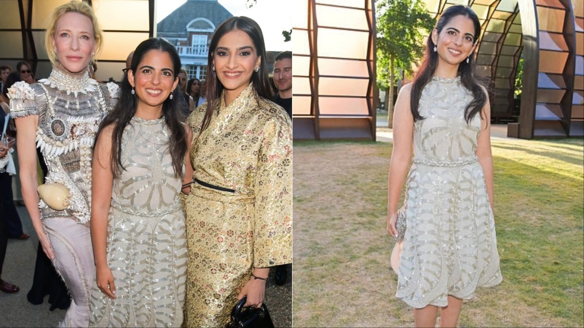 Isha Ambani Re-Wears Valentino Dress at Serpentine Party