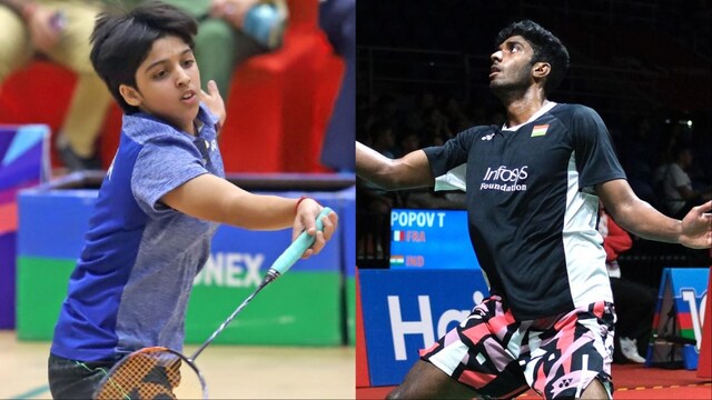 Indian shuttlers Tanvi Sharma and Ayush Shetty (X)