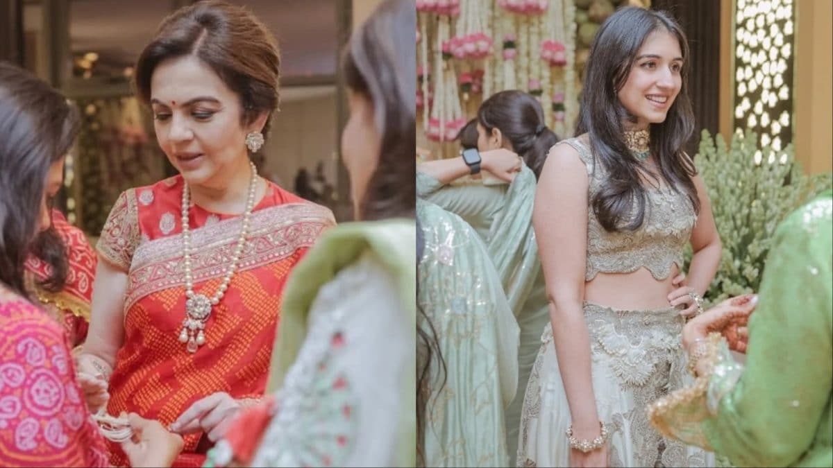 Nita Ambani’s Bandhani Saree And Radhika Merchant’s Glam Look Steal The Show In Mumbai | Lifestyle News