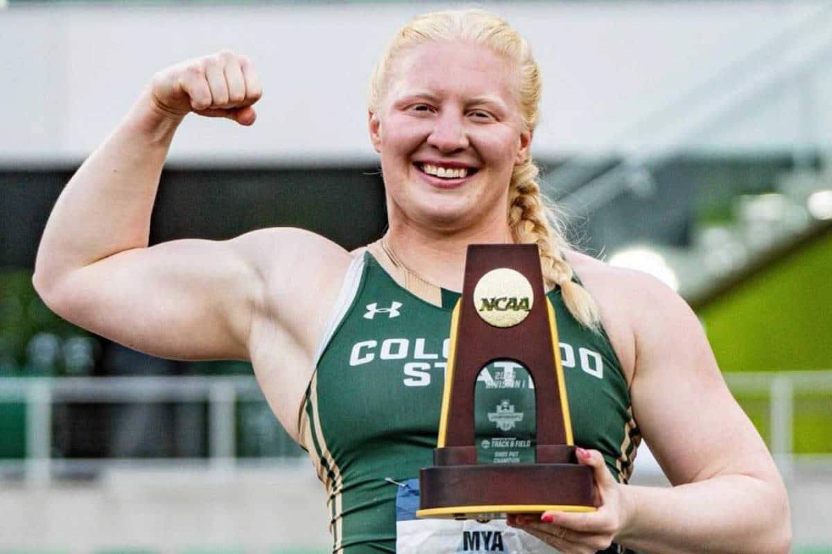 WWE Legend Brock Lesnar's Daughter Mya Dominates To Clinch NCAA Shot Put Championship