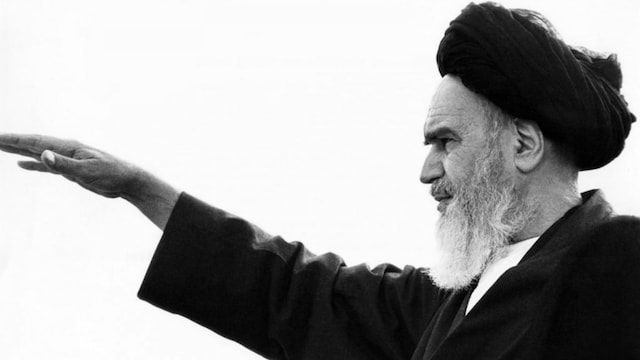 Iran's first Supreme Leader Ruhollah Musavi Khomeini. (File)