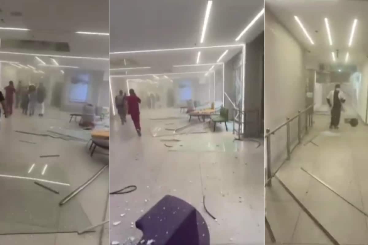 Chaos Erupts As Patients, Staff Run In Panic After Iranian Missile Hit Hospital In Israel | Video