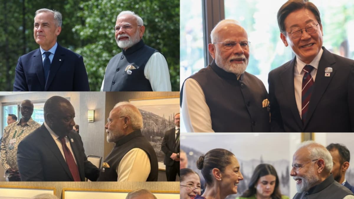 PM Modi Meets Global Leaders On G7 Summit Sidelines In Canada