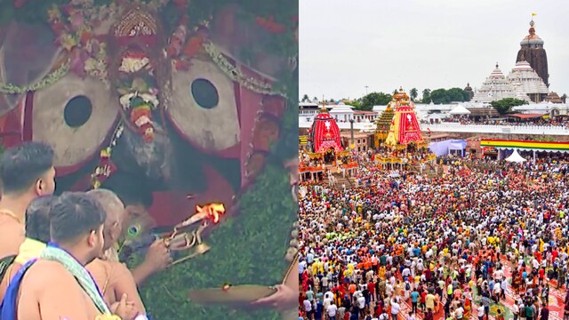 Lakhs of devotees are in Odisha's Puri for Lord Jagannath's annual Rath Yatra, which commenced on Friday, June 27. (ANI/X)