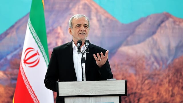 Iran President Masoud Pezeshkian. (File)
