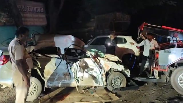 Pune Rural SP Sandeep Singh Gill said the accident took place between a sedan and a pick-up truck. (News18)