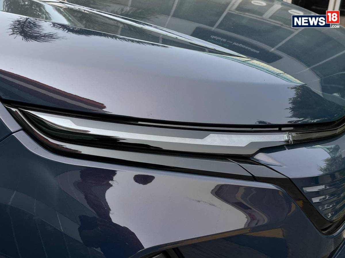 Tata Harrier Electric. (Photo: Shahrukh Shah/ News18) Tata Harrier Electric. (Photo: Shahrukh Shah/ News18)