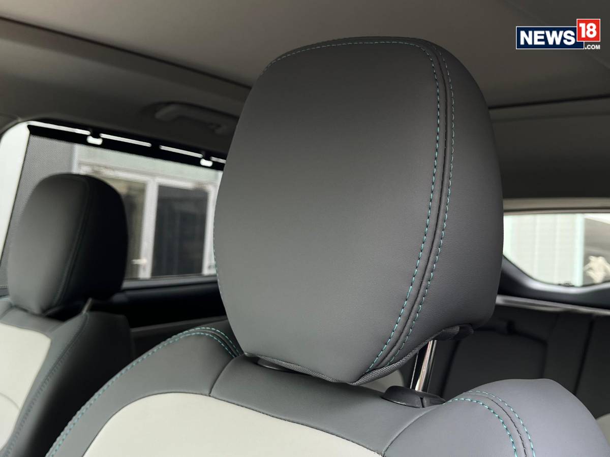 Tata Harrier Electric. (Photo: Shahrukh Shah/ News18) Tata Harrier Electric. (Photo: Shahrukh Shah/ News18)