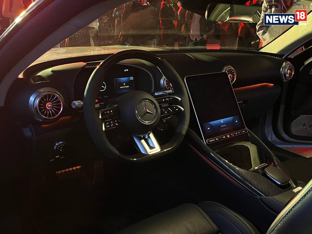 Mercedes-AMG GT 63. (Photo: Shahrukh Shah/ News18) Mercedes-AMG GT 63. (Photo: Shahrukh Shah/ News18)
