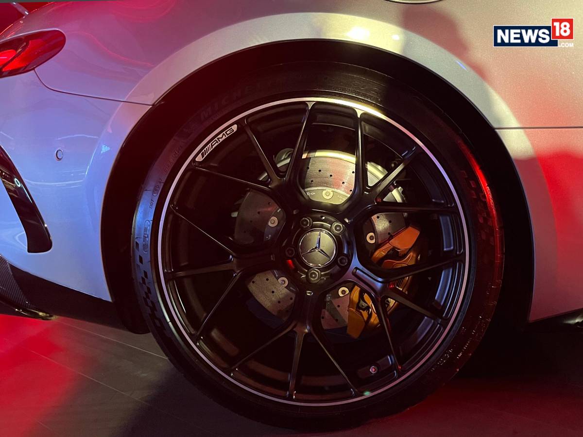 Mercedes-AMG GT 63. (Photo: Shahrukh Shah/ News18) Mercedes-AMG GT 63. (Photo: Shahrukh Shah/ News18)