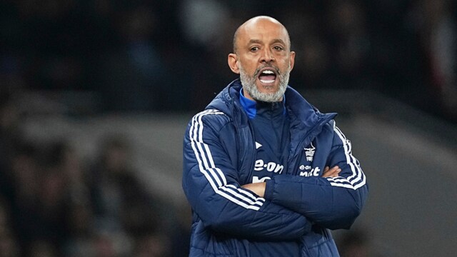 Nuno Espirito Santo at Nottingham Forest (AP)